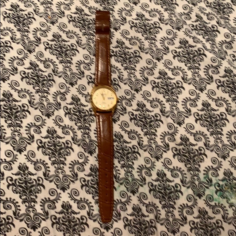 Kish  quartz Crystal waterproof Watch